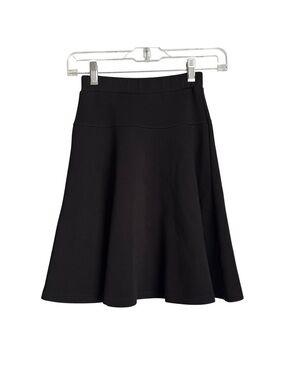 Kidichic Black Skirt Girls Size 10 Flowy A-line Knee Length Pull On